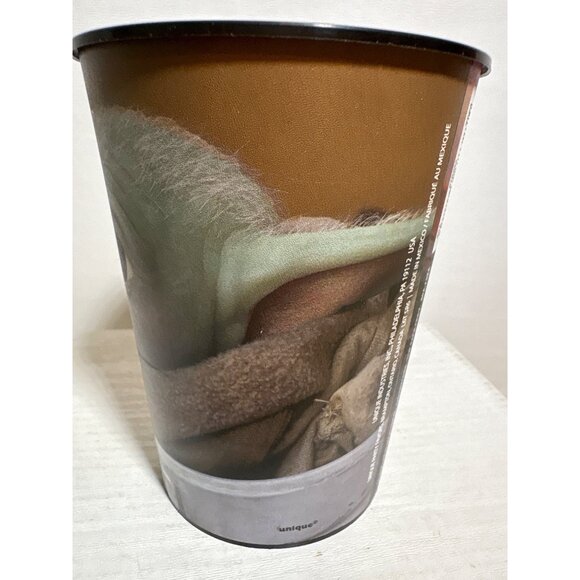 Star Wars Mandalorian Baby Yoda Grogu Plastic Cup 4.5" Tall - Picture 5 of 9
